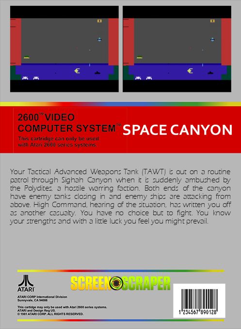 Space Canyon - Dos