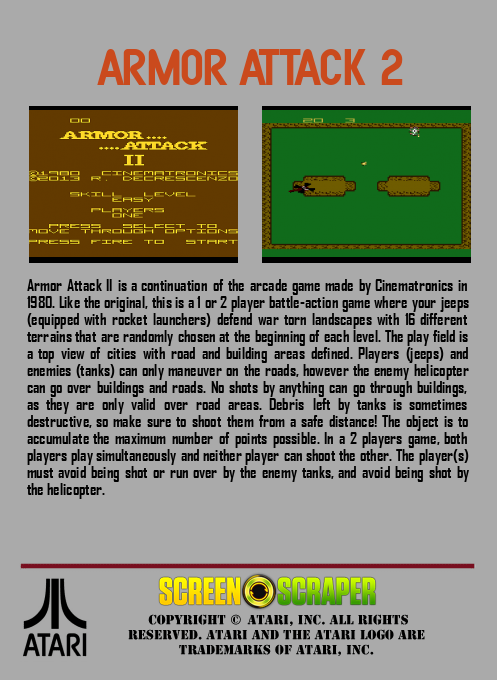 Armor Attack II - Dos