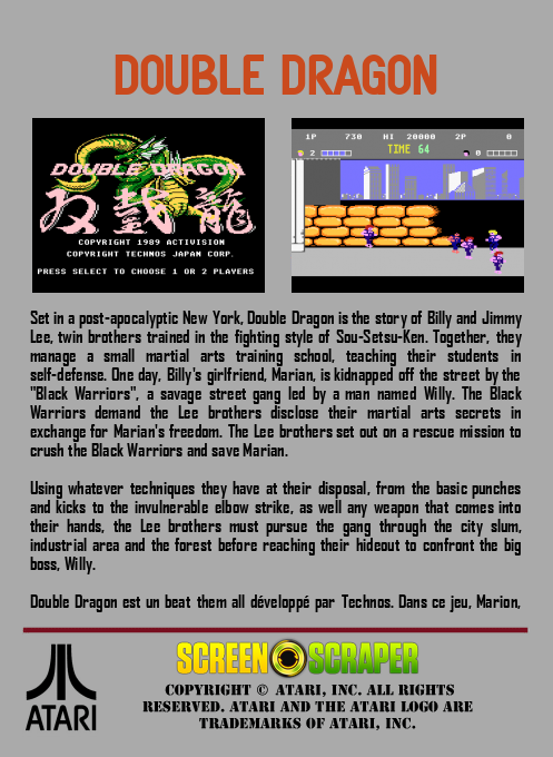 Double Dragon - Dos