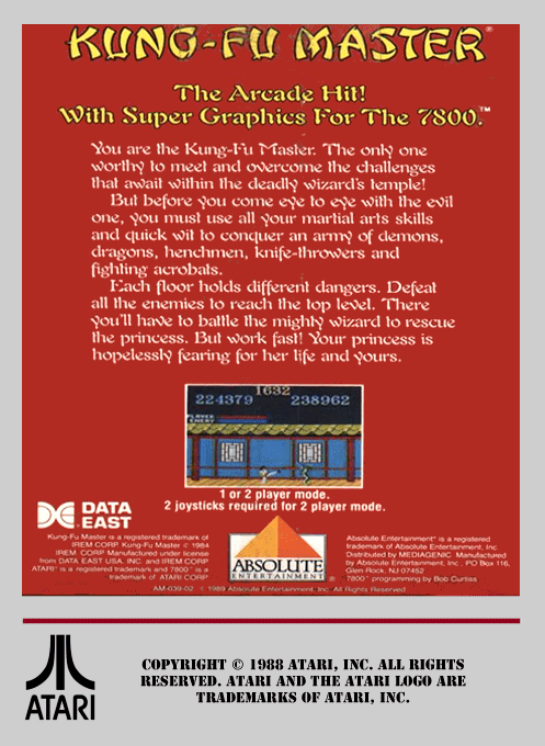 Kung-Fu Master - Dos