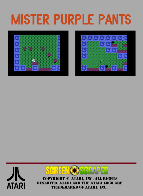 Mister Purple Pants - Dos