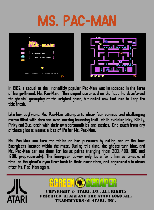 Ms. Pac-Man - Dos