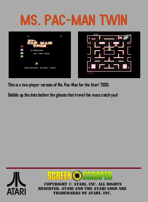 Ms. Pac-Man Twin - Dos
