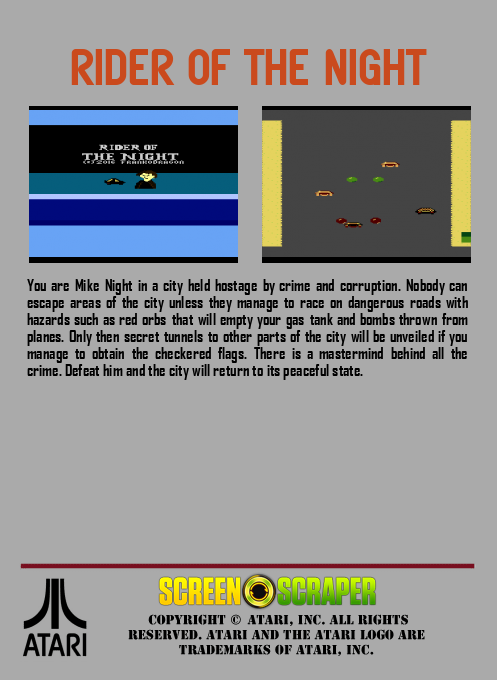 Rider Of The Night - Dos