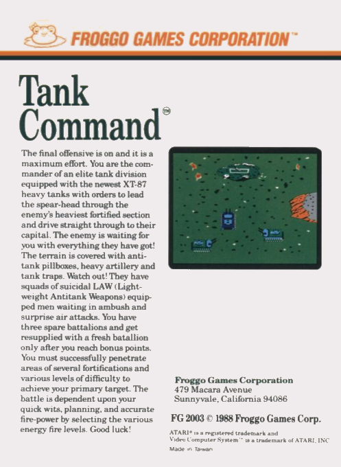 Tank Command - Dos