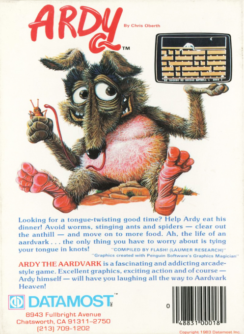 Ardy The Aardvark - Dos