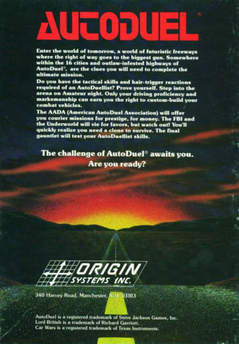 AutoDuel - Dos