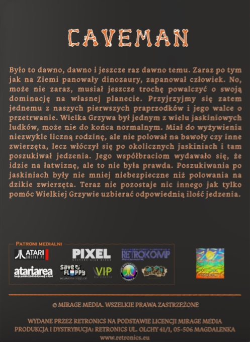 Caveman - Dos