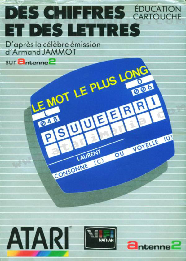 Des Chiffres et des Lettres