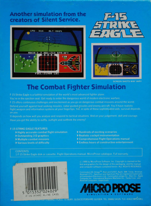 F-15 Strike Eagle - Dos