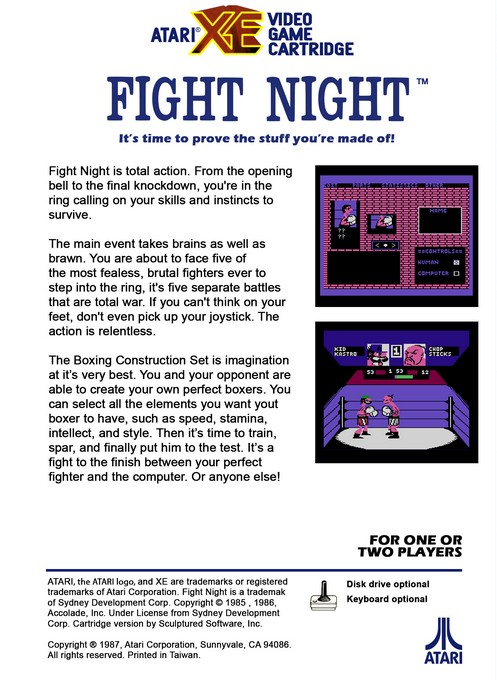 Fight Night - Dos