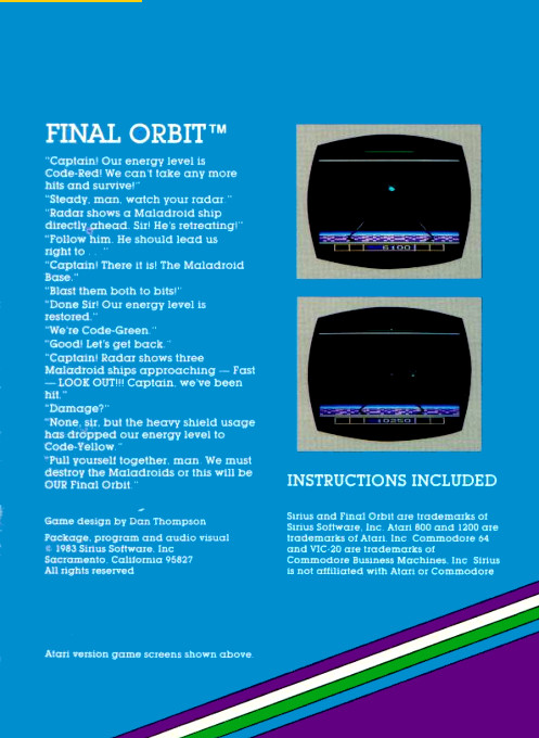 Final Orbit - Dos