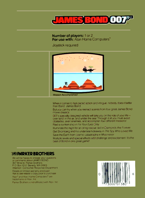 James Bond 007 - Dos