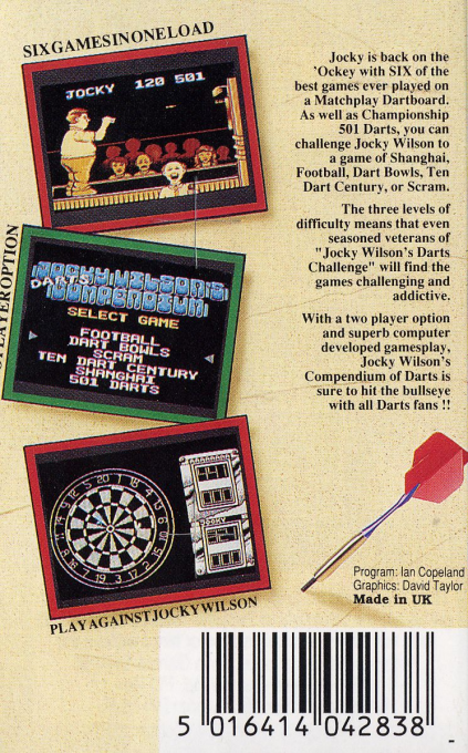 Jocky Wilson's Compendium of Darts - Dos