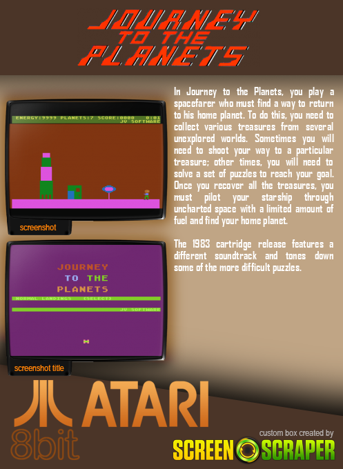 Journey To The Planets - Dos