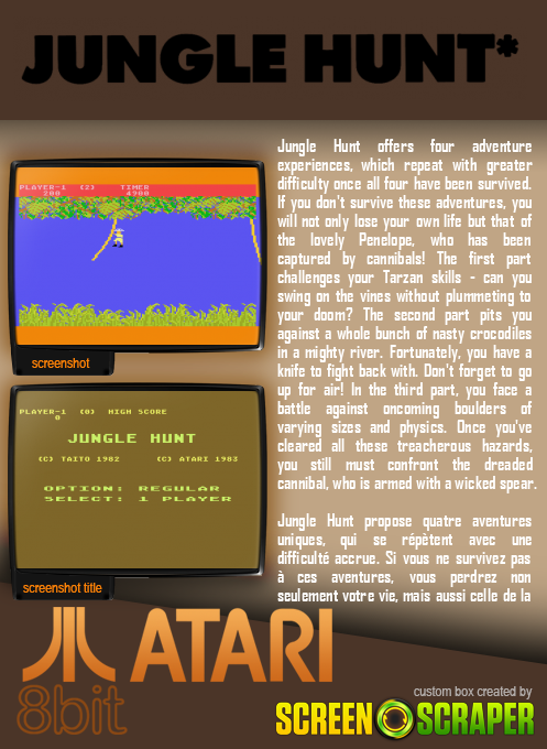 Jungle Hunt - Dos