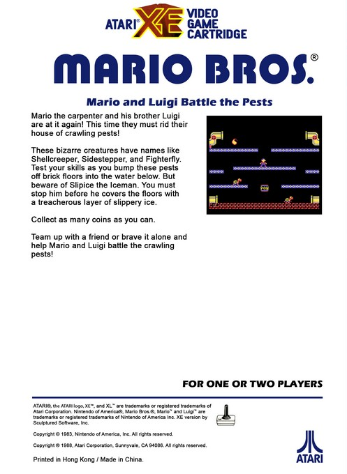 Mario Bros. - Dos