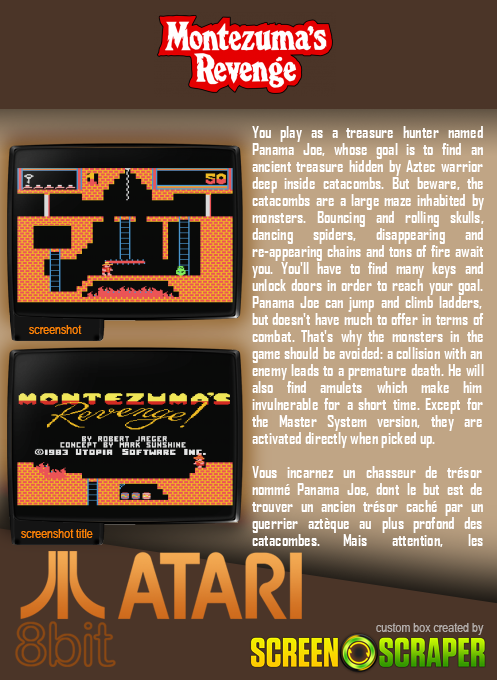 Montezuma's Revenge - Dos