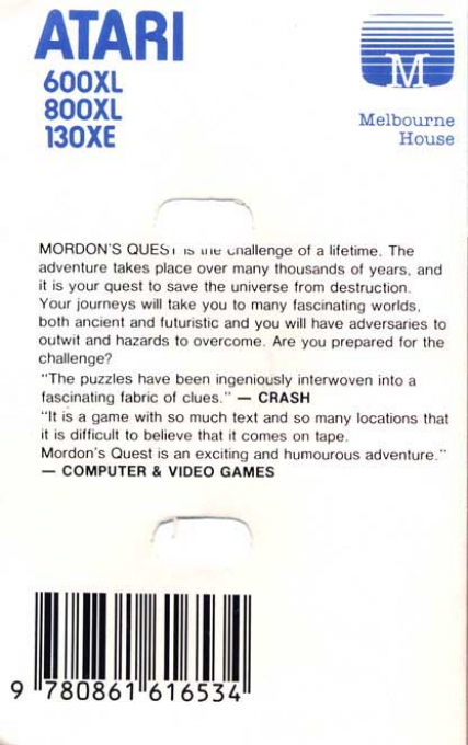 Mordon's Quest - Dos