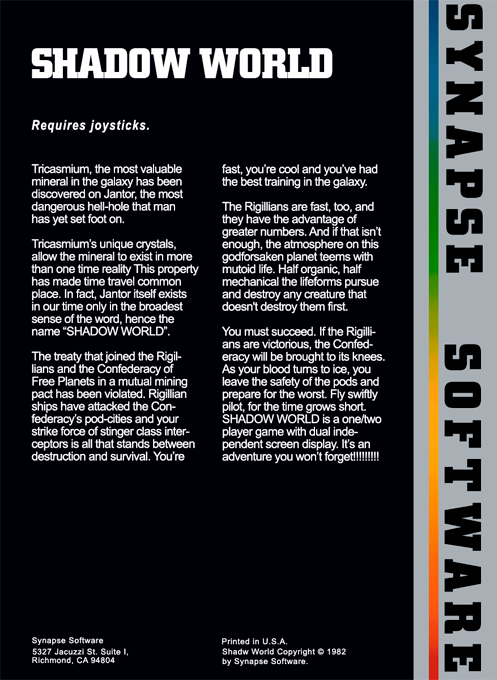 Shadow World - Dos