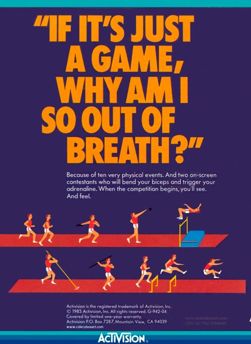 The Activision Decathlon dos