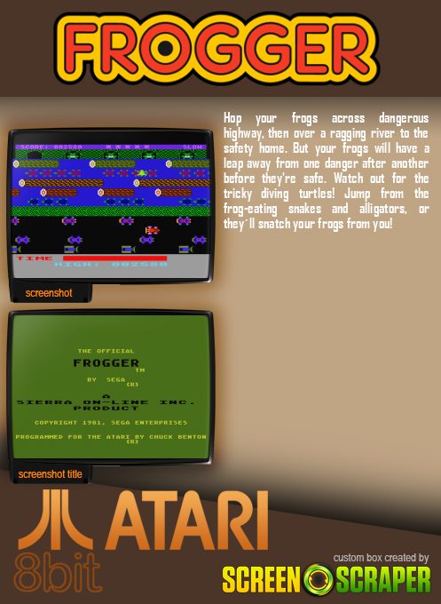 The Official Frogger dos