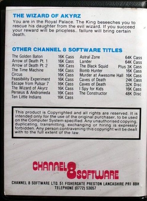 The Wizard of Akyrz dos