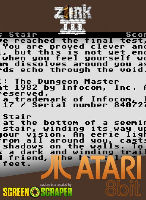Zork III - The Dungeon Master