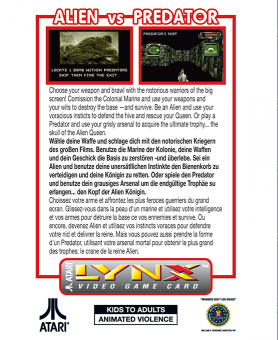 Alien vs Predator - Dos