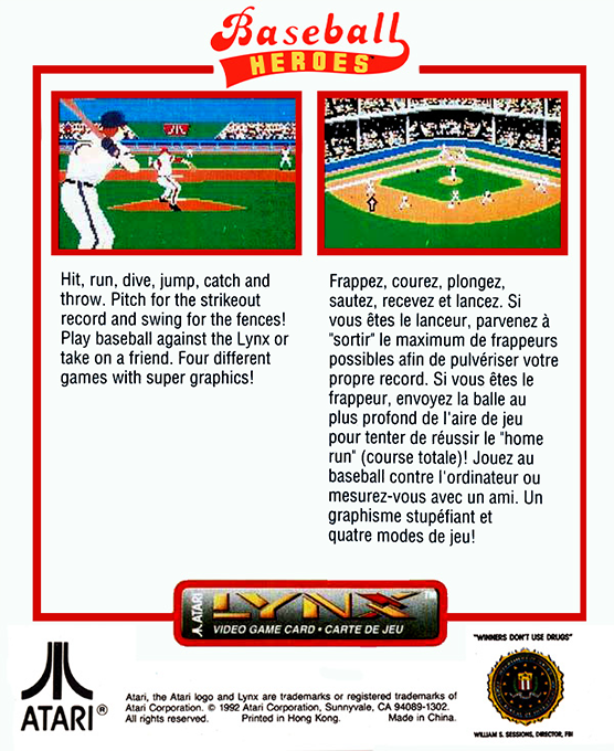 Baseball Heroes - Dos