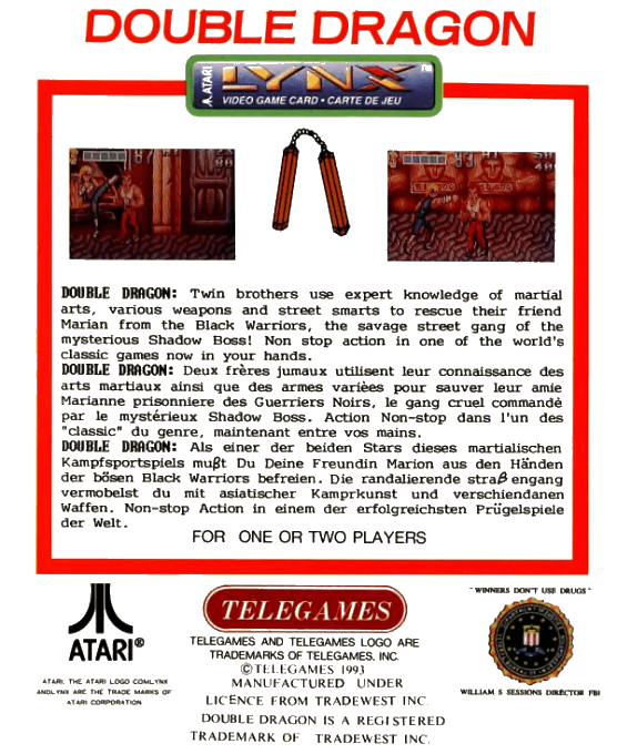 Double Dragon - Dos