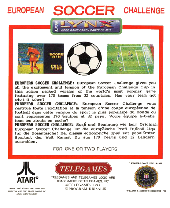 European Soccer Challenge - Dos