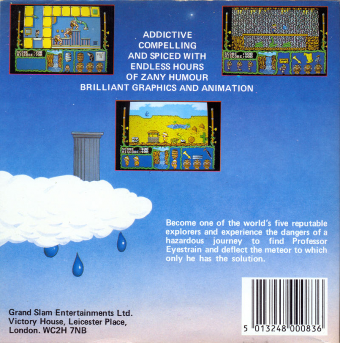 Cosmic Relief : Prof. Renegade to the Rescue - Dos