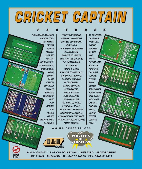 Cricket Captain dos