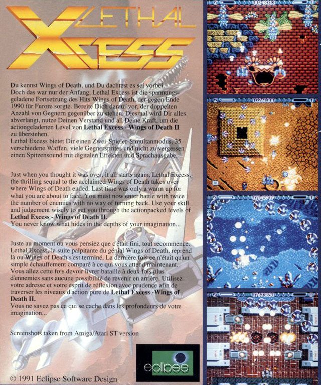 Lethal Xcess - Wings Of Death 2 dos