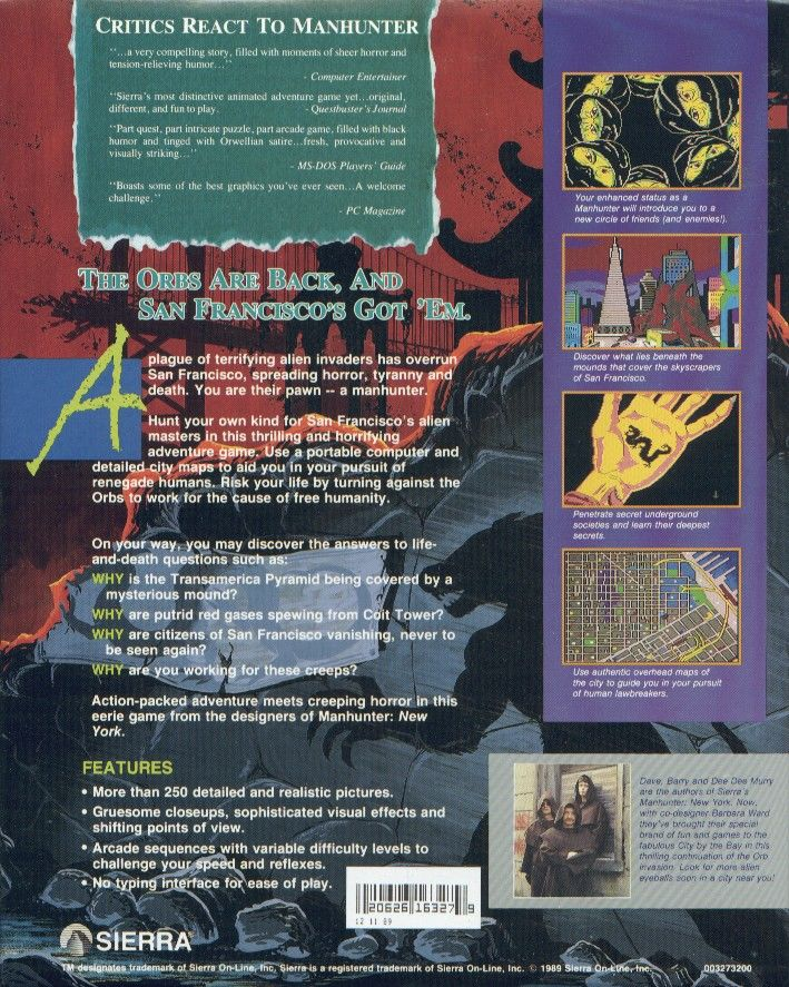 Manhunter 2 - San Francisco - Dos