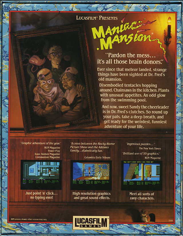 Maniac Mansion - Dos