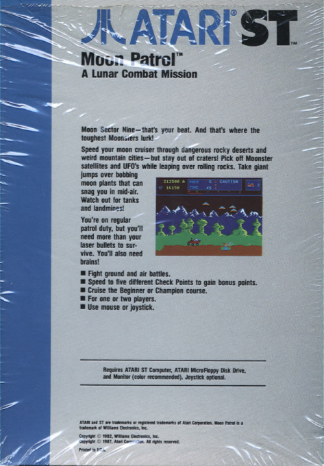 Moon Patrol - Dos