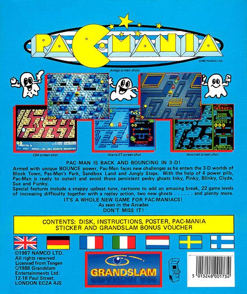 Pac-Mania dos