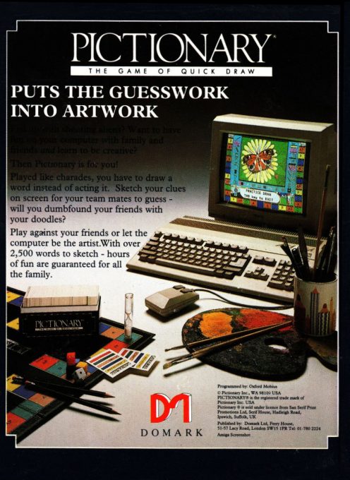 Pictionary : The Game Of Quick Draw dos