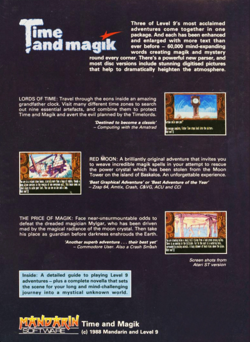 Time And Magik - Dos