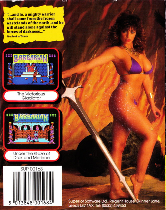 Barbarian - The Ultimate Warrior - Dos