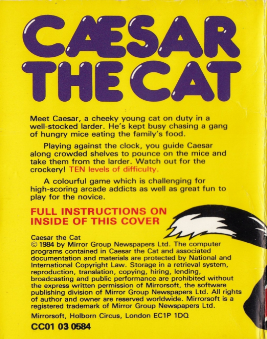 Caesar The Cat - Dos