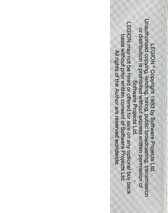 Legion Adventure - Dos