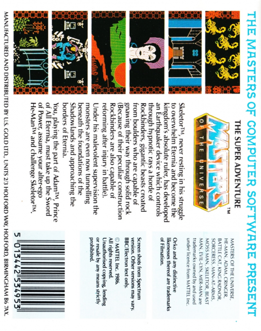 Masters of the Universe: Super Adventure - Dos