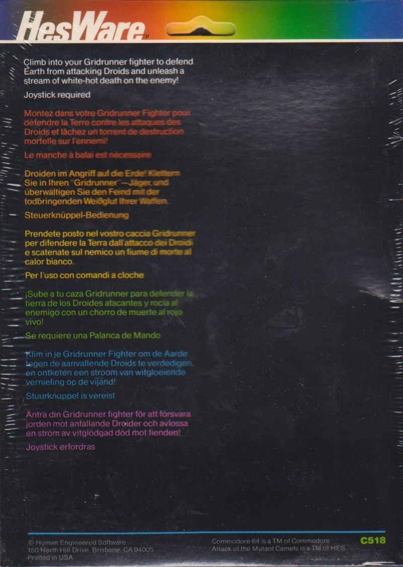 AMC : Attack of the Mutant Camels - Dos