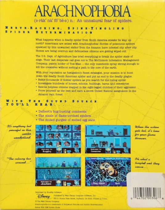 Arachnophobia - Dos