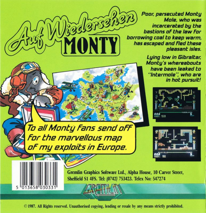 Auf Wiedersehen Monty - Dos