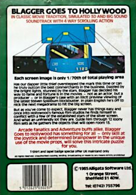 Blagger Goes to Hollywood - Dos