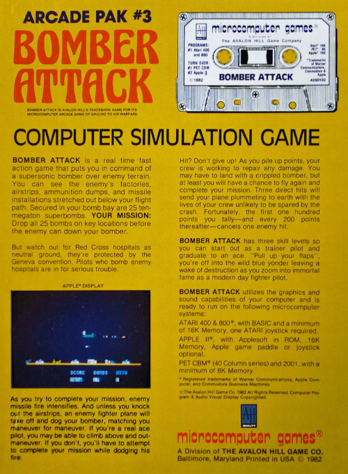 Bomber Attack - Dos
